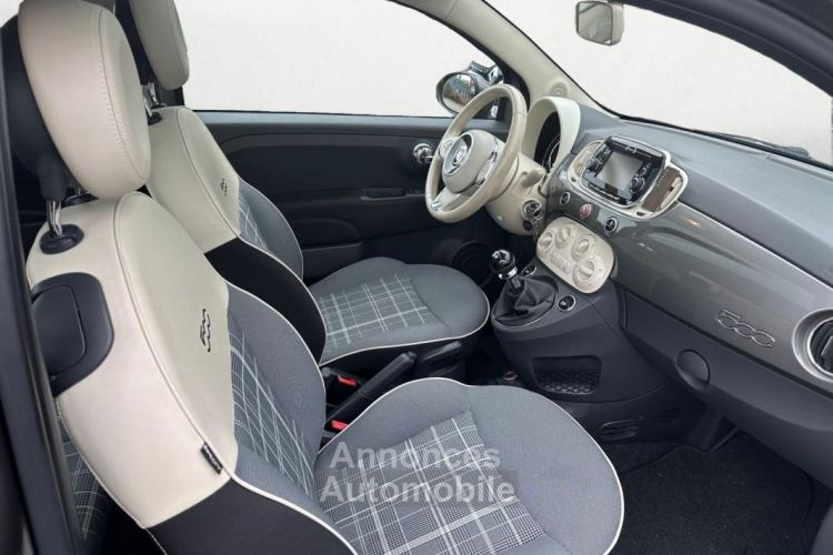 Fiat 500 1.2 70 ECO PACK LOUNGE (TOIT PANORAMIQUE) - <small></small> 7.990 € <small>TTC</small> - #15
