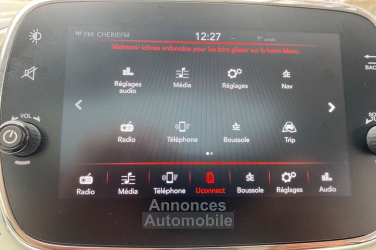 Fiat 500 1.2 70 LOUNGE DUALOGIC BVA - <small></small> 10.480 € <small>TTC</small> - #17