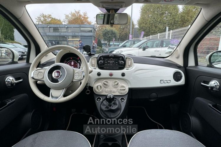 Fiat 500 1.2 70 PACK LOUNGE - <small></small> 9.990 € <small>TTC</small> - #6