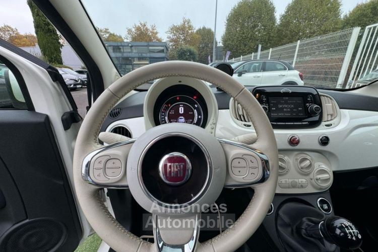 Fiat 500 1.2 70 PACK LOUNGE - <small></small> 9.990 € <small>TTC</small> - #7