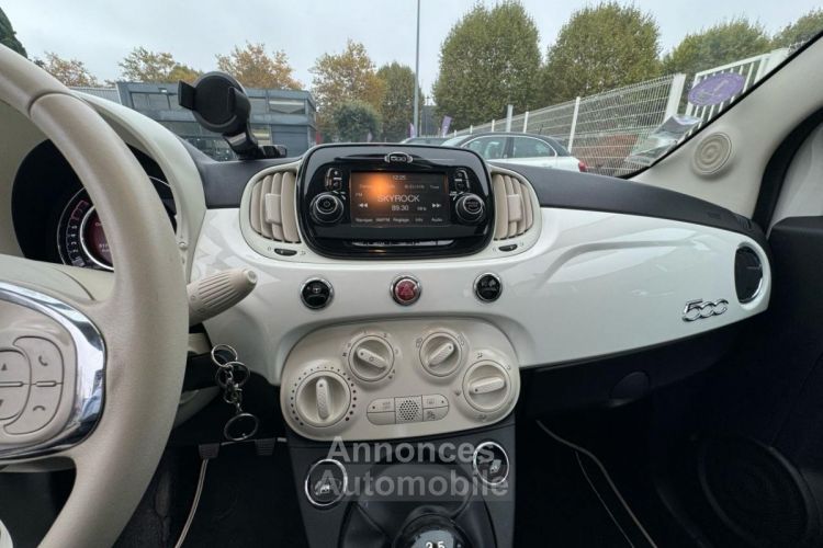 Fiat 500 1.2 70 PACK LOUNGE - <small></small> 9.990 € <small>TTC</small> - #9