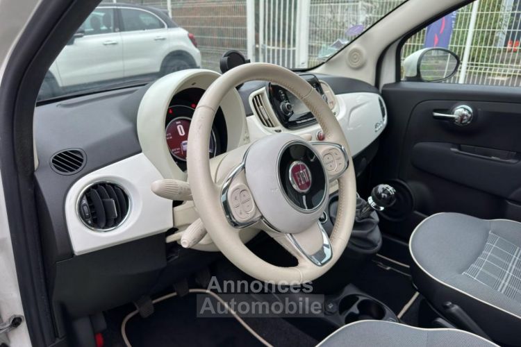 Fiat 500 1.2 70 PACK LOUNGE - <small></small> 9.990 € <small>TTC</small> - #21