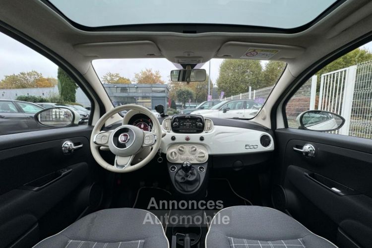 Fiat 500 1.2 70 PACK LOUNGE - <small></small> 9.990 € <small>TTC</small> - #23