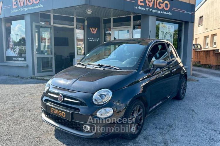 Fiat 500 1.2 70 S CARPLAY ANDROID AUTO START-STOP - <small></small> 8.490 € <small>TTC</small> - #1