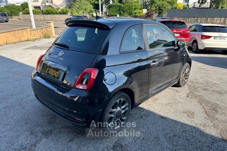 Fiat 500 1.2 70 S CARPLAY ANDROID AUTO START-STOP - <small></small> 8.490 € <small>TTC</small> - #5