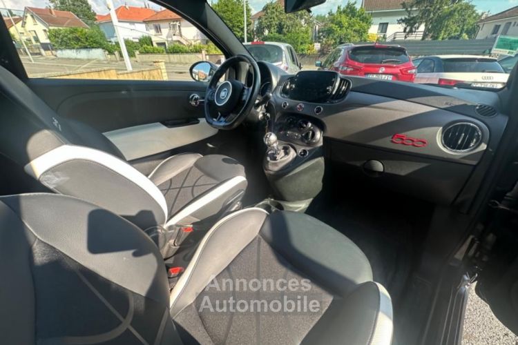 Fiat 500 1.2 70 S CARPLAY ANDROID AUTO START-STOP - <small></small> 8.490 € <small>TTC</small> - #11