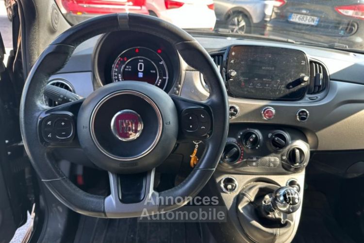 Fiat 500 1.2 70 S CARPLAY ANDROID AUTO START-STOP - <small></small> 8.490 € <small>TTC</small> - #16