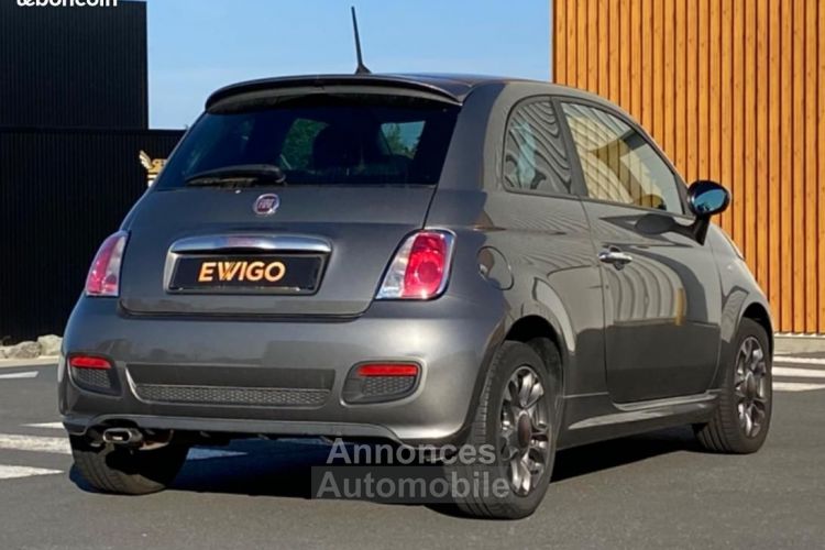 Fiat 500 1.2 70 S SELLERIE SEMI CUIR BLUETOOTH JANTES ALU -COMMANDES AU VOLANT CLIM FAIBLE KILO... - <small></small> 8.490 € <small>TTC</small> - #6