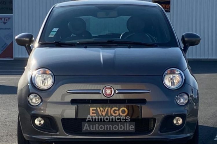 Fiat 500 1.2 70 S SELLERIE SEMI CUIR BLUETOOTH JANTES ALU -COMMANDES AU VOLANT CLIM FAIBLE KILO... - <small></small> 8.490 € <small>TTC</small> - #9