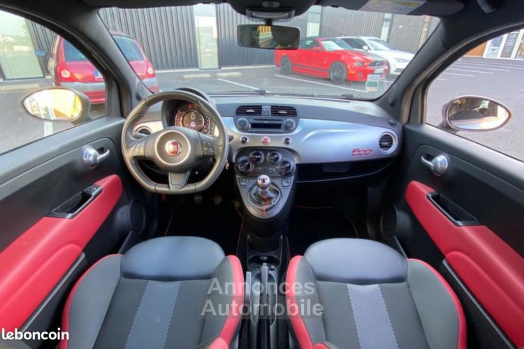 Fiat 500 1.2 70 S SELLERIE SEMI CUIR BLUETOOTH JANTES ALU -COMMANDES AU VOLANT CLIM FAIBLE KILO... - <small></small> 8.490 € <small>TTC</small> - #14