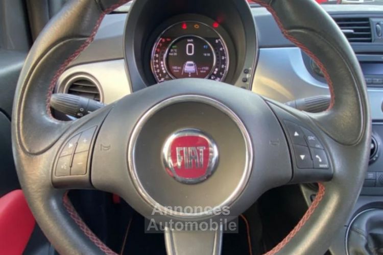 Fiat 500 1.2 70 S SELLERIE SEMI CUIR BLUETOOTH JANTES ALU -COMMANDES AU VOLANT CLIM FAIBLE KILO... - <small></small> 8.490 € <small>TTC</small> - #15