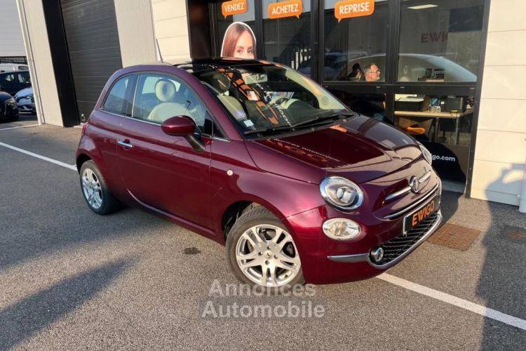 Fiat 500 1.2 70CH LOUNGE TOIT PANORAMIQUE + COURROIE NEUVE - <small></small> 6.880 € <small>TTC</small> - #9