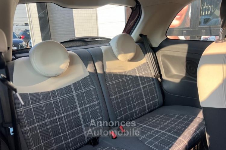 Fiat 500 1.2 70CH LOUNGE TOIT PANORAMIQUE + COURROIE NEUVE - <small></small> 6.880 € <small>TTC</small> - #13