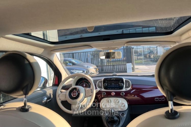 Fiat 500 1.2 70CH LOUNGE TOIT PANORAMIQUE + COURROIE NEUVE - <small></small> 6.880 € <small>TTC</small> - #15