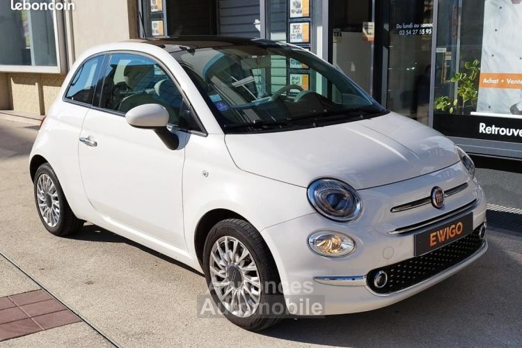 Fiat 500 1.2 70CH PACK LOUNGE BLANC NACRE TOIT PANO REGULATEUR CLIM - <small></small> 9.980 € <small>TTC</small> - #3