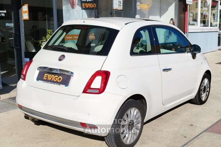 Fiat 500 1.2 70CH PACK LOUNGE BLANC NACRE TOIT PANO REGULATEUR CLIM - <small></small> 9.980 € <small>TTC</small> - #4