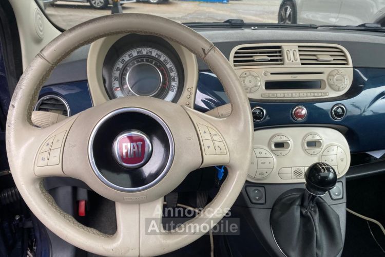 Fiat 500 1.2 8V 69 ch - <small></small> 4.990 € <small>TTC</small> - #8