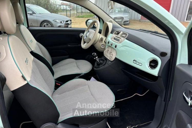 Fiat 500 1.2 8V 69 ch Lounge - <small></small> 6.690 € <small>TTC</small> - #8