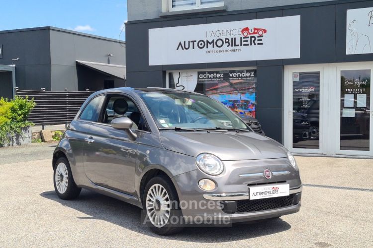 Fiat 500 1.2 8V 69 ch Lounge - Toit panoramique - <small></small> 5.490 € <small>TTC</small> - #1