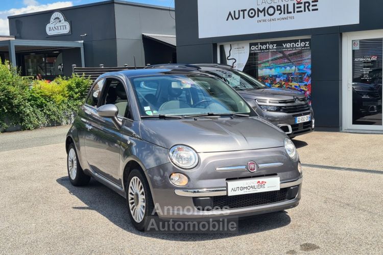 Fiat 500 1.2 8V 69 ch Lounge - Toit panoramique - <small></small> 5.490 € <small>TTC</small> - #2