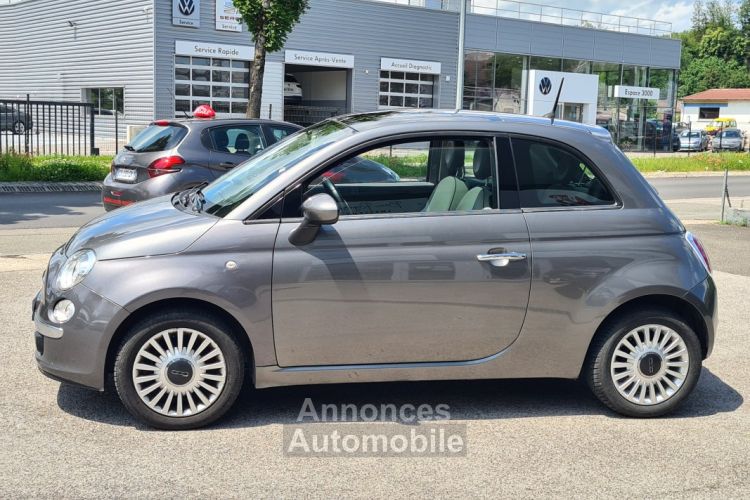 Fiat 500 1.2 8V 69 ch Lounge - Toit panoramique - <small></small> 5.490 € <small>TTC</small> - #6