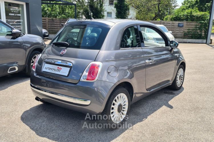 Fiat 500 1.2 8V 69 ch Lounge - Toit panoramique - <small></small> 5.490 € <small>TTC</small> - #9
