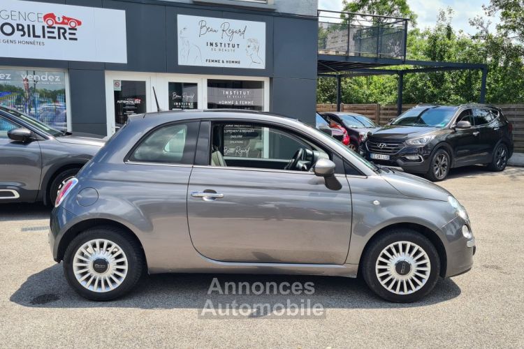 Fiat 500 1.2 8V 69 ch Lounge - Toit panoramique - <small></small> 5.490 € <small>TTC</small> - #10