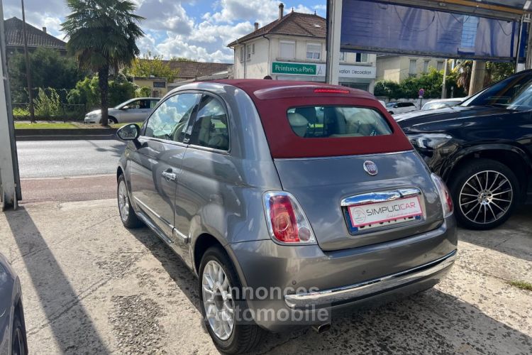 Fiat 500 1.2 8V 69 ch SS Lounge - <small></small> 6.990 € <small>TTC</small> - #10