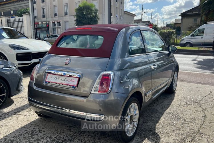 Fiat 500 1.2 8V 69 ch SS Lounge - <small></small> 6.990 € <small>TTC</small> - #12