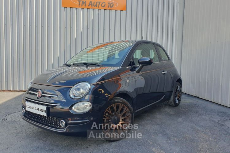 Fiat 500 1.2 8V 69CH COLLEZIONE CARPLAT 48Mkms 11-2018 - <small></small> 9.990 € <small>TTC</small> - #1