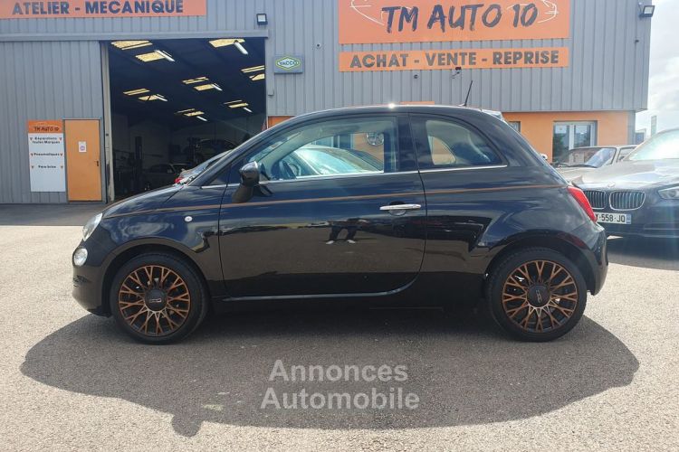 Fiat 500 1.2 8V 69CH COLLEZIONE CARPLAT 48Mkms 11-2018 - <small></small> 9.990 € <small>TTC</small> - #3