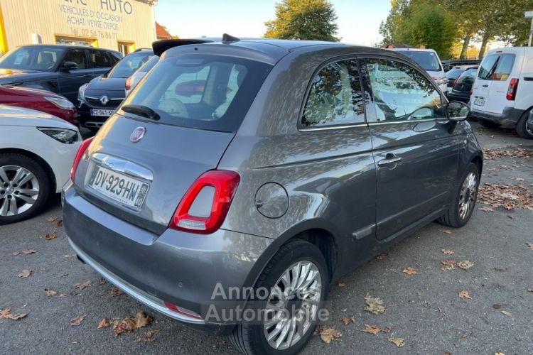 Fiat 500 1.2 8V 69CH LOUNGE - <small></small> 6.500 € <small>TTC</small> - #4