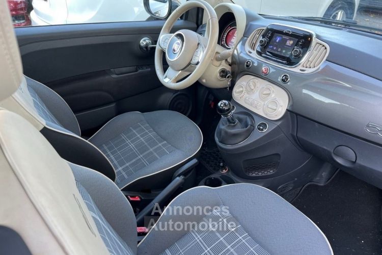 Fiat 500 1.2 8V 69CH LOUNGE - <small></small> 6.500 € <small>TTC</small> - #5