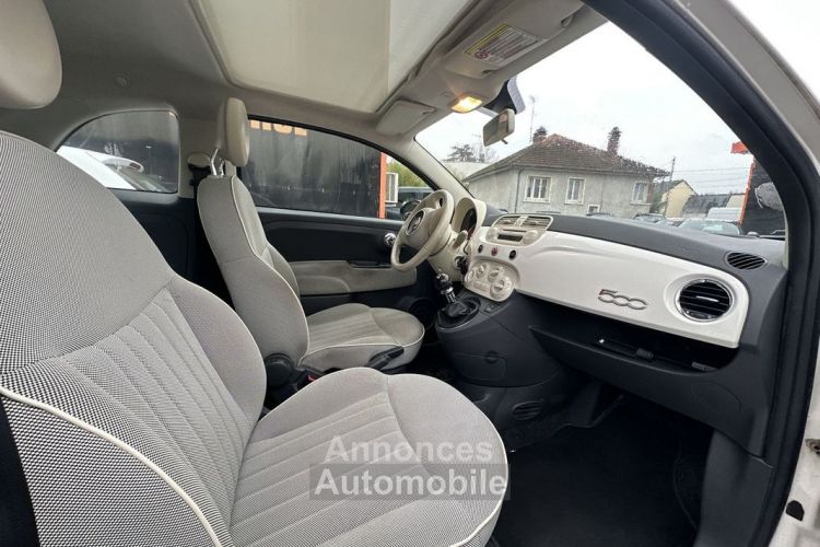 Fiat 500 1.2 8V 69CH LOUNGE - <small></small> 6.490 € <small>TTC</small> - #6