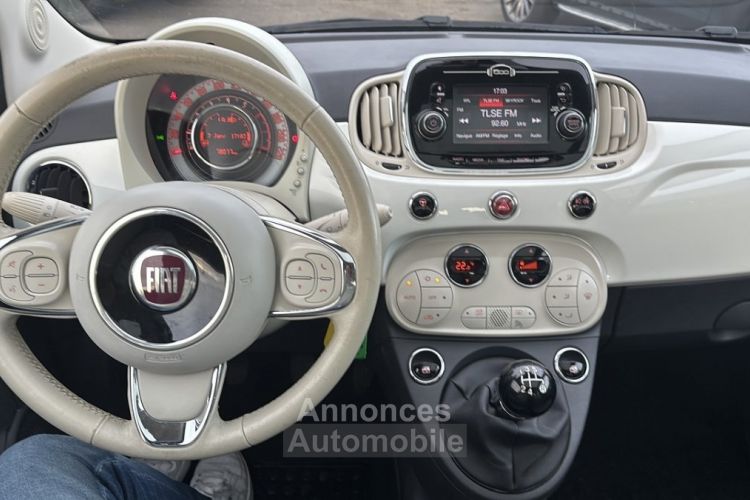 Fiat 500 1.2 8V 69CH LOUNGE - <small></small> 10.290 € <small>TTC</small> - #13