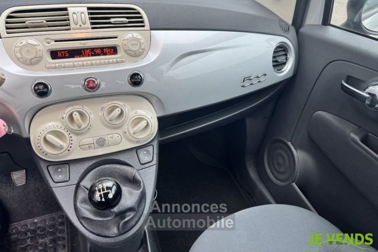 Fiat 500 1.2 8v 69ch Lounge - <small></small> 4.990 € <small>TTC</small> - #8