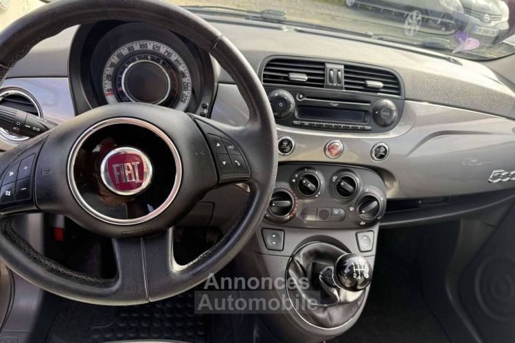 Fiat 500 1.2 8v 69ch Lounge - <small></small> 7.490 € <small>TTC</small> - #9