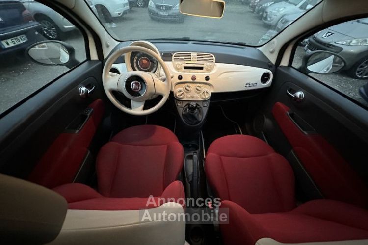 Fiat 500 1.2 8V 69CH S&S BI-COLOR ROUGE-BLANC - <small></small> 3.999 € <small>TTC</small> - #9