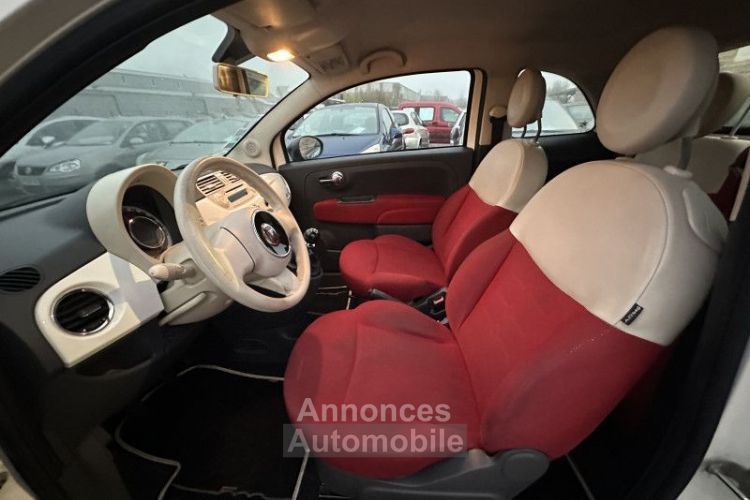 Fiat 500 1.2 8V 69CH S&S BI-COLOR ROUGE-BLANC - <small></small> 3.999 € <small>TTC</small> - #10