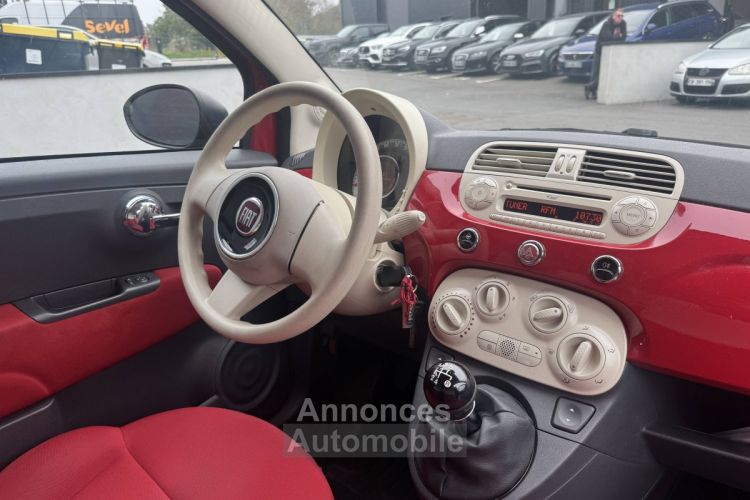 Fiat 500 1.2 8v 69ch S&S Lounge - <small></small> 6.490 € <small>TTC</small> - #6