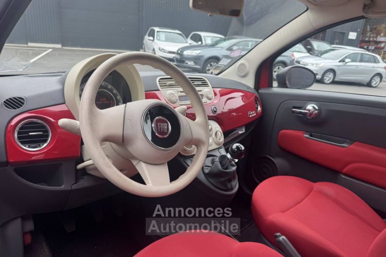 Fiat 500 1.2 8v 69ch S&S Lounge - <small></small> 6.490 € <small>TTC</small> - #7