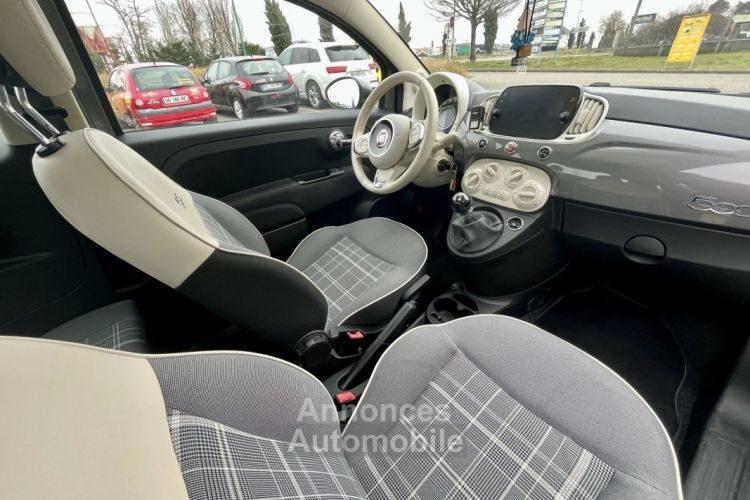 Fiat 500 1.2 - 8V LOUNGE - <small></small> 10.990 € <small>TTC</small> - #8