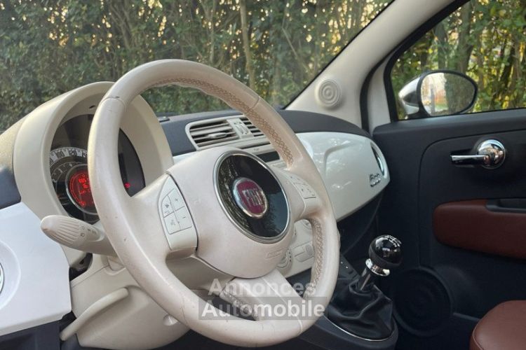 Fiat 500 1.2 ESS 69CH COLOR THERAPY 88.000KM 02/2014 - 1ERE MAIN - <small></small> 7.490 € <small>TTC</small> - #11