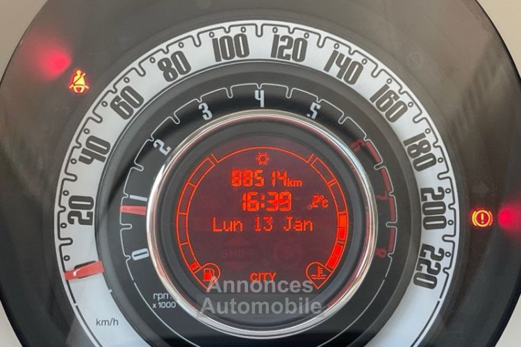 Fiat 500 1.2 ESS 69CH COLOR THERAPY 88.000KM 02/2014 - 1ERE MAIN - <small></small> 7.490 € <small>TTC</small> - #19