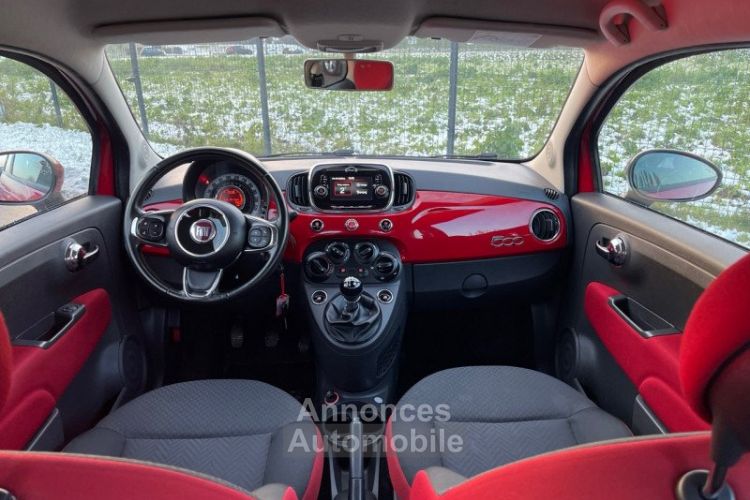 Fiat 500 1.2 ESS 8V 69CH PACK POPSTAR 83.000KM - 12/2016 - GARANTIE - <small></small> 7.990 € <small>TTC</small> - #9