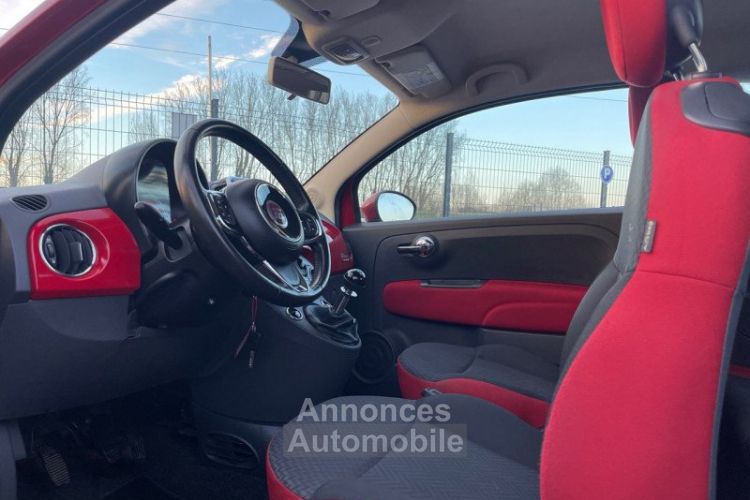 Fiat 500 1.2 ESS 8V 69CH PACK POPSTAR 83.000KM - 12/2016 - GARANTIE - <small></small> 7.990 € <small>TTC</small> - #10