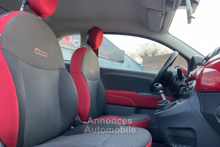 Fiat 500 1.2 ESS 8V 69CH PACK POPSTAR 83.000KM - 12/2016 - GARANTIE - <small></small> 7.990 € <small>TTC</small> - #12