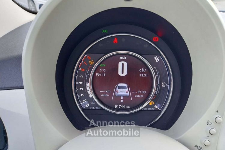 Fiat 500 1.2i -TOIT.PANO-GPS-BLUETOOTH-GARANTIE.12.MOIS- - <small></small> 9.750 € <small>TTC</small> - #14