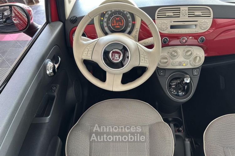 Fiat 500 1.2i - 69 - BV Dualogic 2015  BERLINE Lounge PHASE 1 - <small></small> 9.990 € <small>TTC</small> - #25