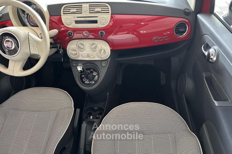 Fiat 500 1.2i - 69 - BV Dualogic 2015  BERLINE Lounge PHASE 1 - <small></small> 9.990 € <small>TTC</small> - #26